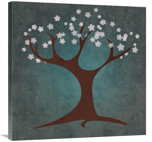 Global Gallery GCS-398818-3030-142 30 x 30 in. Tree Spring Art Print -