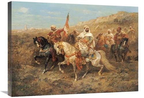 Global Gallery GCS-267257-30-142 30 in. A Regal Procession Art Print -