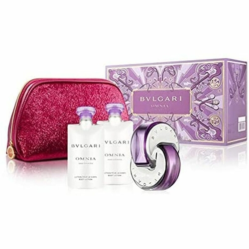 Women's Perfume Set Omnia Amethyste Bvlgari (4 pcs)