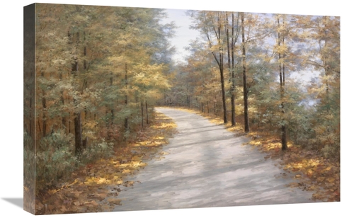 Global Gallery GCS-398727-1624-142 16 x 24 in. Walking in Fall Art Pri