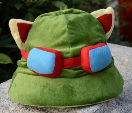 Game LOL Swift Scout Teemo Cosplay Hat High