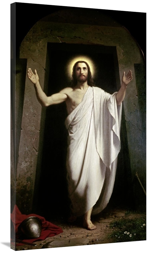 Global Gallery GCS-281986-44-142 44 in. The Resurrection Art Print - A