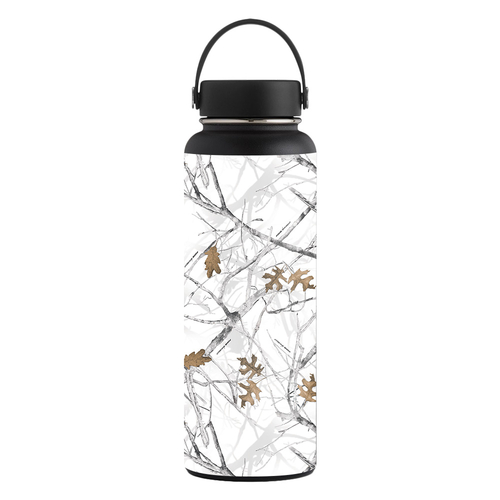 MightySkins HFWI40-Conceal Snow Skin for Hydro Flask 40 oz Wide Mouth 
