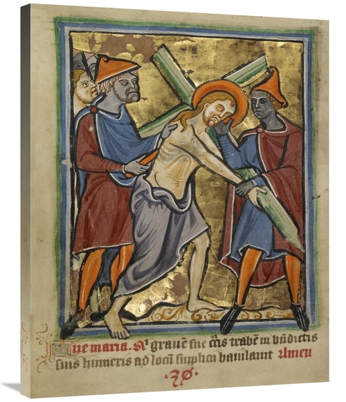 Global Gallery GCS-457567-2835-142 28 x 35 in. Christ Carrying the Cro