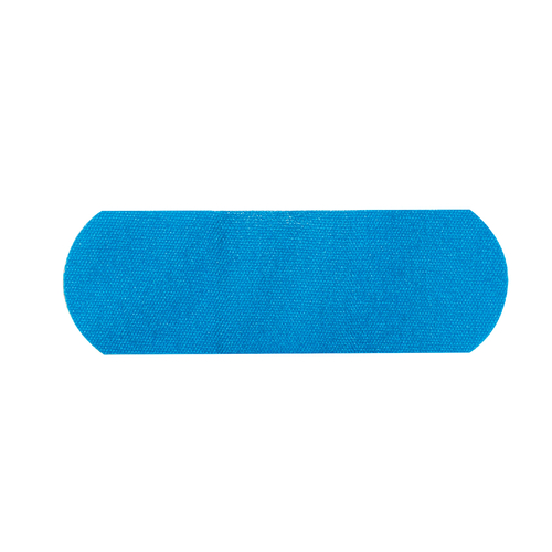 American White Cross Blue Metal Detectable Adhesive Strips