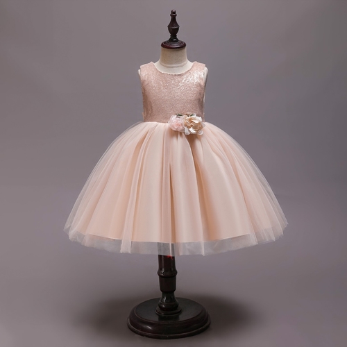 Floral Baby Girl Princess Bridesmaid Pageant Gown