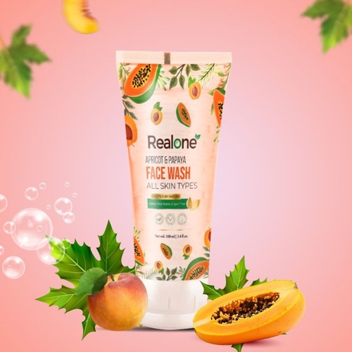  Apricot & Papaya Radiance Boost Face Wash, 100 ml