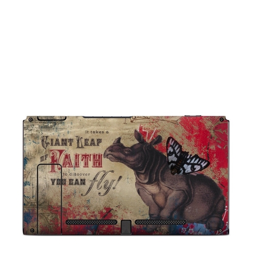 DecalGirl NSB-LOFAITH Nintendo Switch Console Back Skin - Leap Of Fait