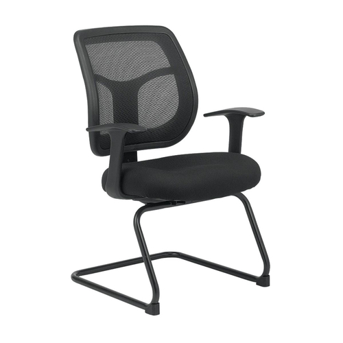 24inches x 20inches x 36inches  Black Mesh / Fabric Guest Chair