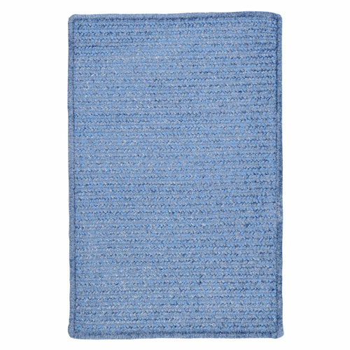 Colonial Mills Rug M501R072X072S Simple Chenille - Petal Blue 6 ft. sq