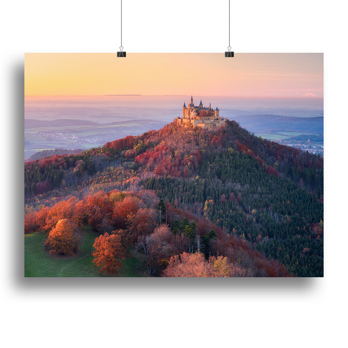 Golden Autumn Evening Canvas Print or Poster