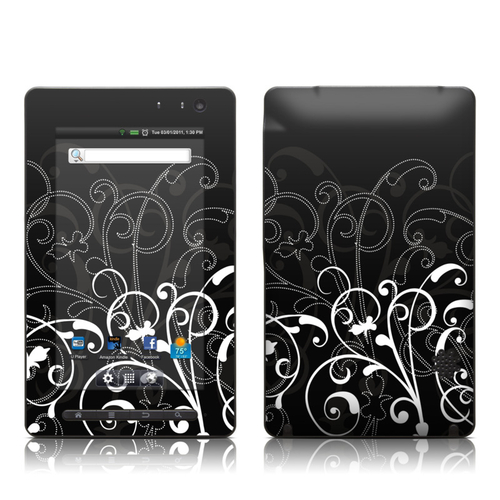 DecalGirl PSTR-BWFLEUR Pandigital Star 7 in. Skin - B&W Fleur