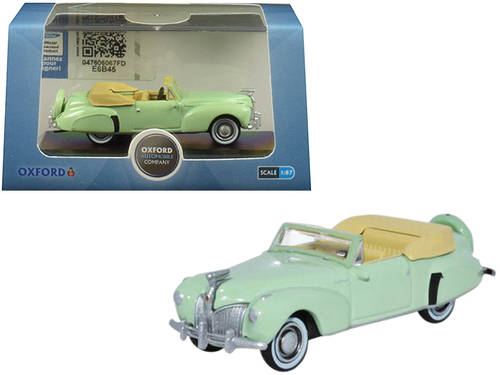 1941 Lincoln Continental Convertible Paradise Green 1/87 (HO) Scale