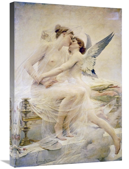 Global Gallery GCS-267212-30-142 30 in. Cupid & Psyche Art Print - Lio