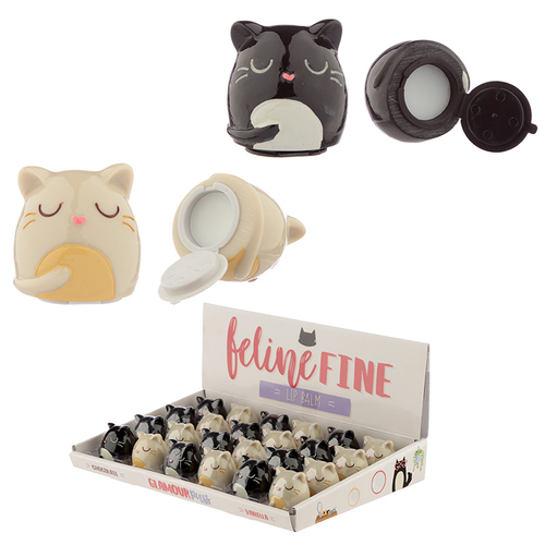 Funky Lip Balm - Cute Cat Design