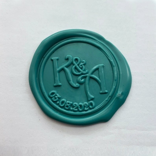 Wedding Invitation Sealing Stamp - Custom Wedding Wax Sealing Kit