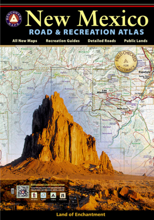 National Geographic BE0BENNMAT New Mexico Road & Recreation Atlas,