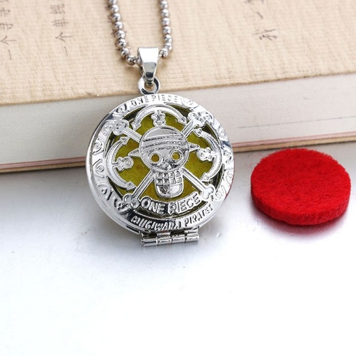 Cartoon kid Aroma Diffuser Necklace Open Lockets
