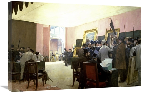 Global Gallery GCS-282122-30-142 30 in. A Meeting of the Painting Jury