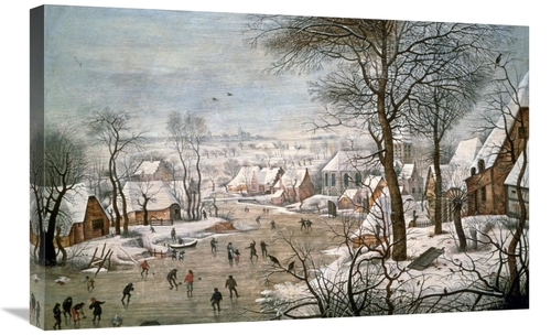 Global Gallery GCS-276925-30-142 30 in. Winter Landscape No.1 Art Prin