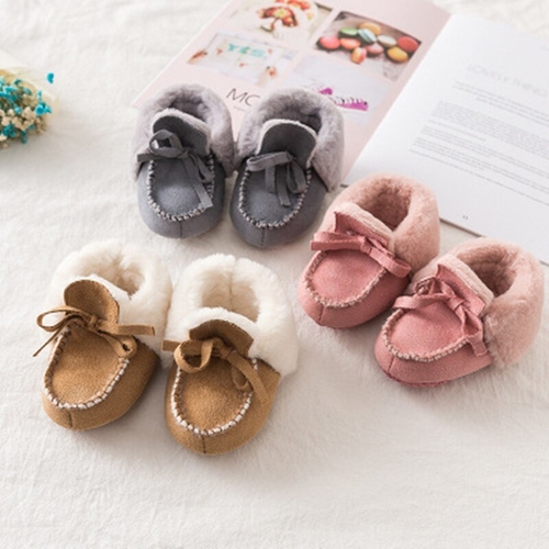 Newborn Baby Boots Winter First Walkers Tassel