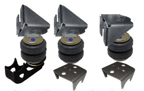 AirBagIt BRACKETCV82XXR Bag Brackets Only Rear S10 Raw