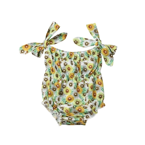 Summer 0 18M Cute Baby Girls Boys Bodysuits