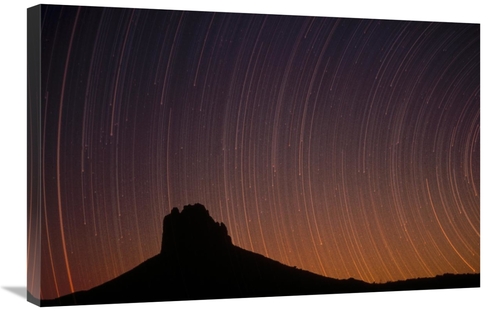 Global Gallery GCS-396979-2030-142 20 x 30 in. Startrails Over Shiproc