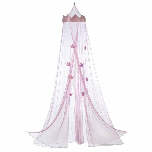 Home Locomotion  Pink Princess Bed Canopy