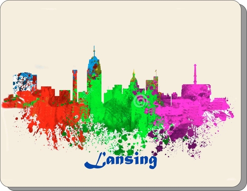 City of Lansing Mouse Pad