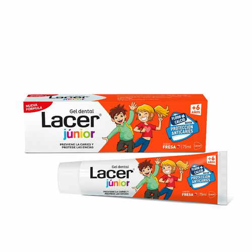 Toothpaste Lacer Strawberry Junior (75 ml)