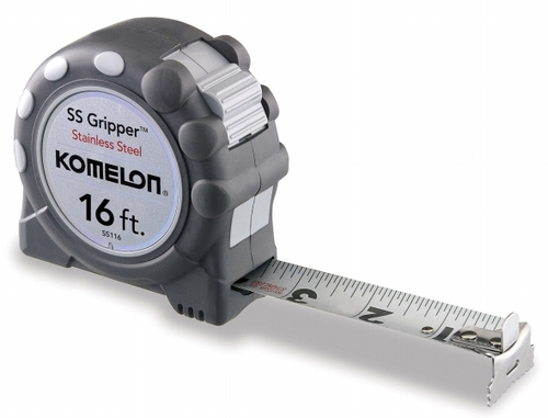 Komelon Usa Corporation 1in. X 16ft. SS Gripper Stainless Steel With R