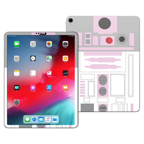 MightySkins APIPP1218-Pink Cyber Bot Skin for Apple iPad Pro 12.9 in. 