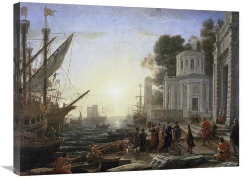 Global Gallery GCS-278262-30-142 30 in. Arrival of Cleopatra Art Print