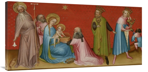 Global Gallery GCS-456124-2448-142 24 x 48 in. The Adoration of the Ma