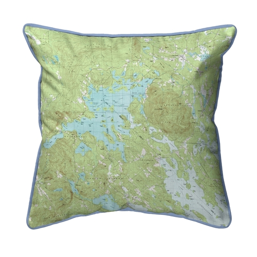 Betsy Drake HJ969 18 x 18 in. Squam Lake, NH Nautical Map Large Co