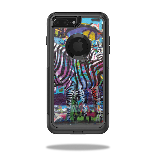 MightySkins OTCIP8PL-zebra gang Skin for Otterbox Commuter iPhone 8 Pl