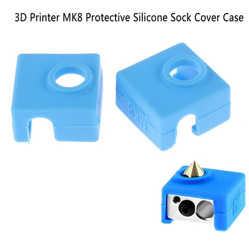 1pc 3D Printer MK8 Protective Silicone Sock Cover