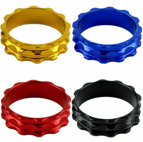 Headset Spacer Aluminum Toothed Stem Spacer For