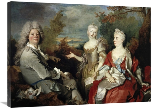 Global Gallery GCS-278168-36-142 36 in. Family Portrait Art Print - Ni