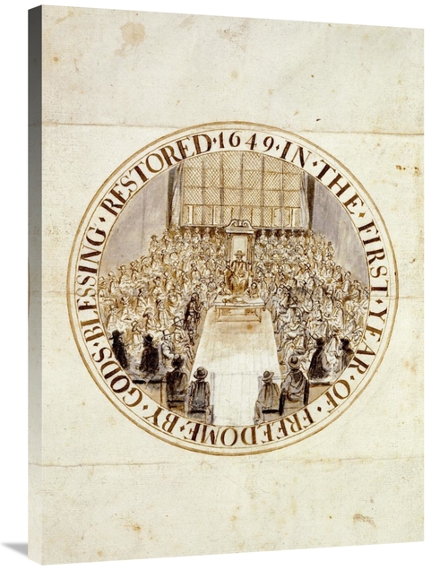 Global Gallery GCS-267389-36-142 36 in. A Design for the Great Seal of
