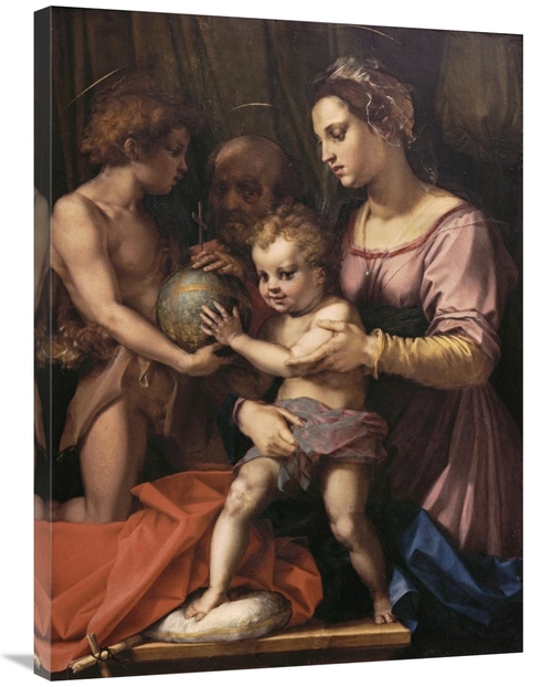 Global Gallery GCS-277353-36-142 36 in. Holy Family Art Print - Andrea