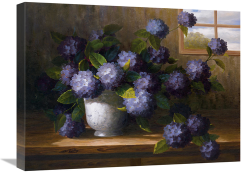 Global Gallery GCS-119544-1824-142 18 x 24 in. Hydrangea Blossoms II A