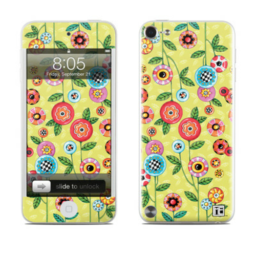 DecalGirl AIT5-BFLWRS DecalGirl iPod Touch 5G Skin - Button Flowers