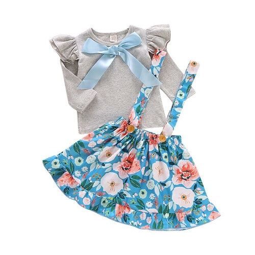 Autumn Baby Girl Cotton Clothes Princess Sets