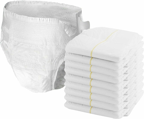 Pack of 24 Adult Diaper Briefs. Medium Size 32 – 44. Disposable