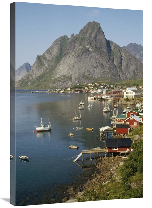 Global Gallery GCS-451336-2436-142 24 x 36 in. Norwegian Fjord & Tradi