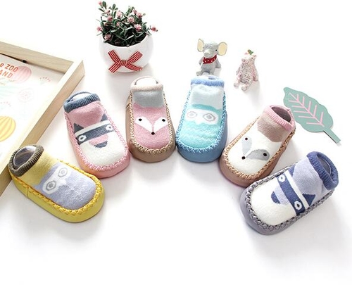 1 Pair Newborn Warm Socks Baby Boy Girl Cartoon