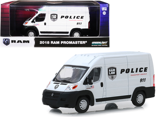 2018 RAM ProMaster 2500 Cargo High Roof Van White \Police Transport