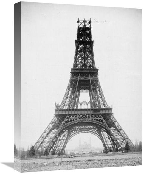 Global Gallery GCS-455088-22-142 22 in. The Eiffel Tower - November 23